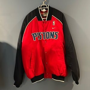 Nike Detroit pistons heavy jacket